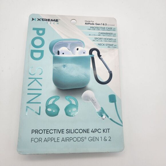 Pod Skinz Protective Silicone Kit for Apple Airpods - Picture 2 of 2